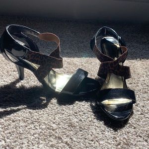 coach cross cross heels